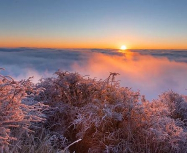 你见过雪后的峨眉山吗？简直像人间仙境